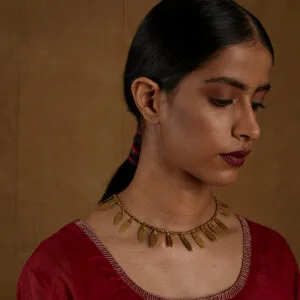 Rupini Red Kurta - Thumbnail Image 2
