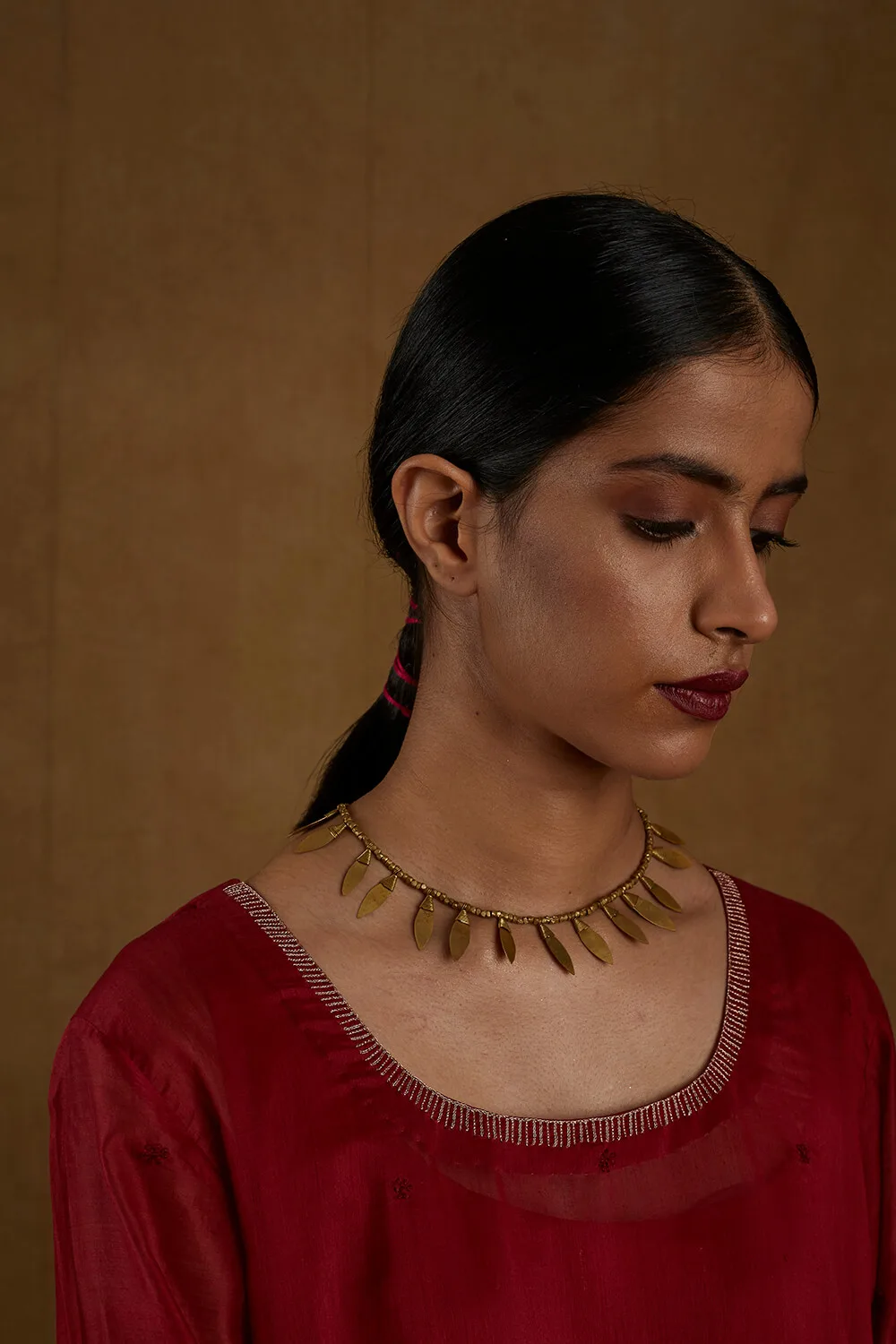 Rupini Red Kurta - Image 2