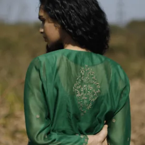 Amoha Green Kurta - Thumbnail Image 4