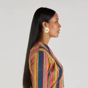 Anamika Malkha Block Printed Blouse - Thumbnail Image 5