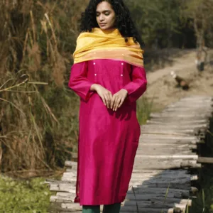 Gaurangi Magenta Kurta - Thumbnail Image 1