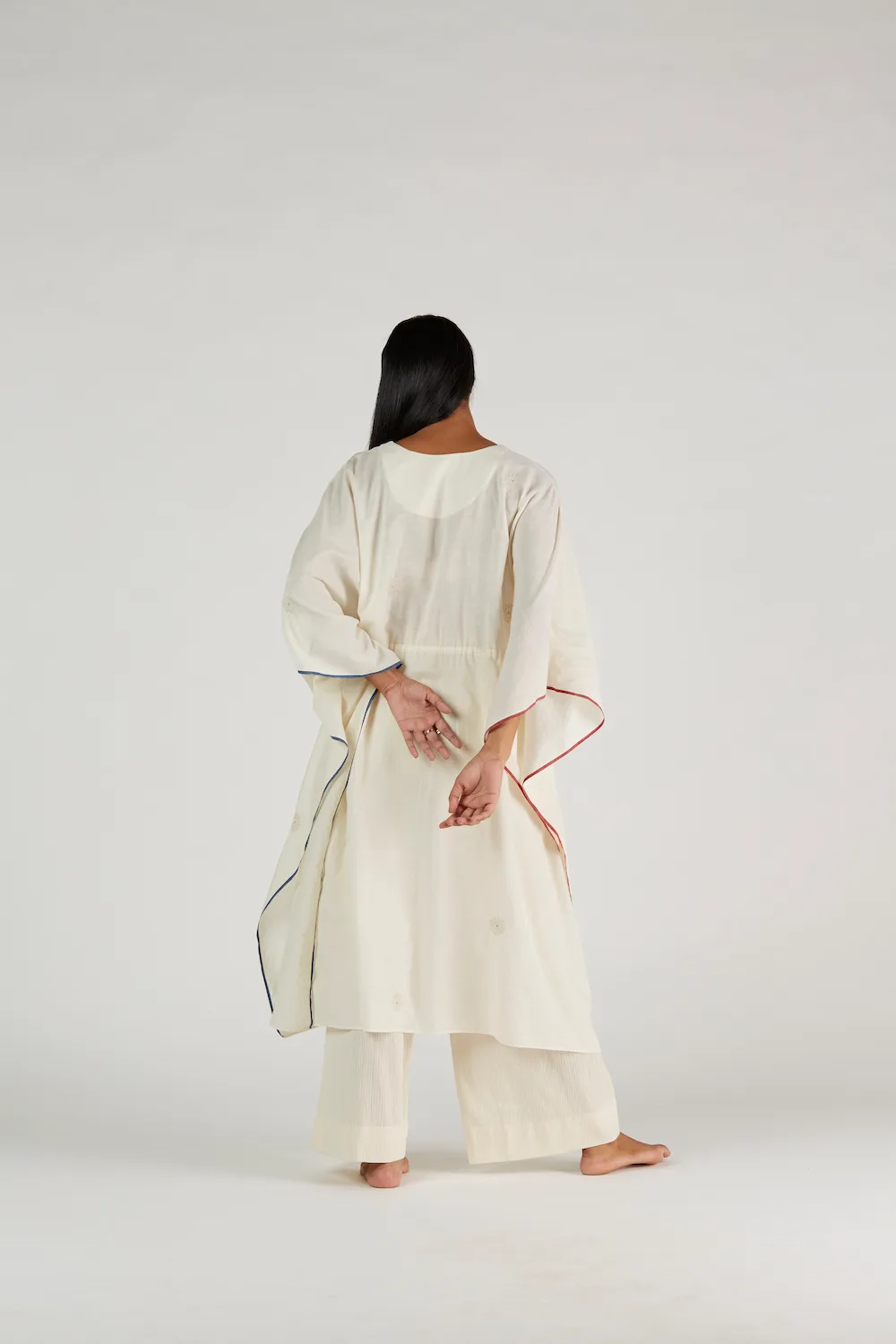 Sikkai Baidehi Kaftan(Neela/Laal) - Image 3