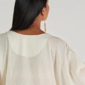 Sikkai Baidehi Kaftan(Neela/Laal) - Thumbnail Image 4