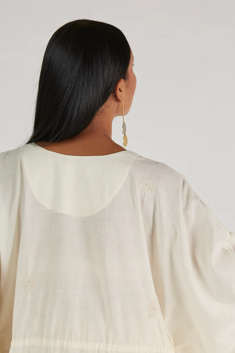 Sikkai Baidehi Kaftan(Neela/Laal) - Image 4
