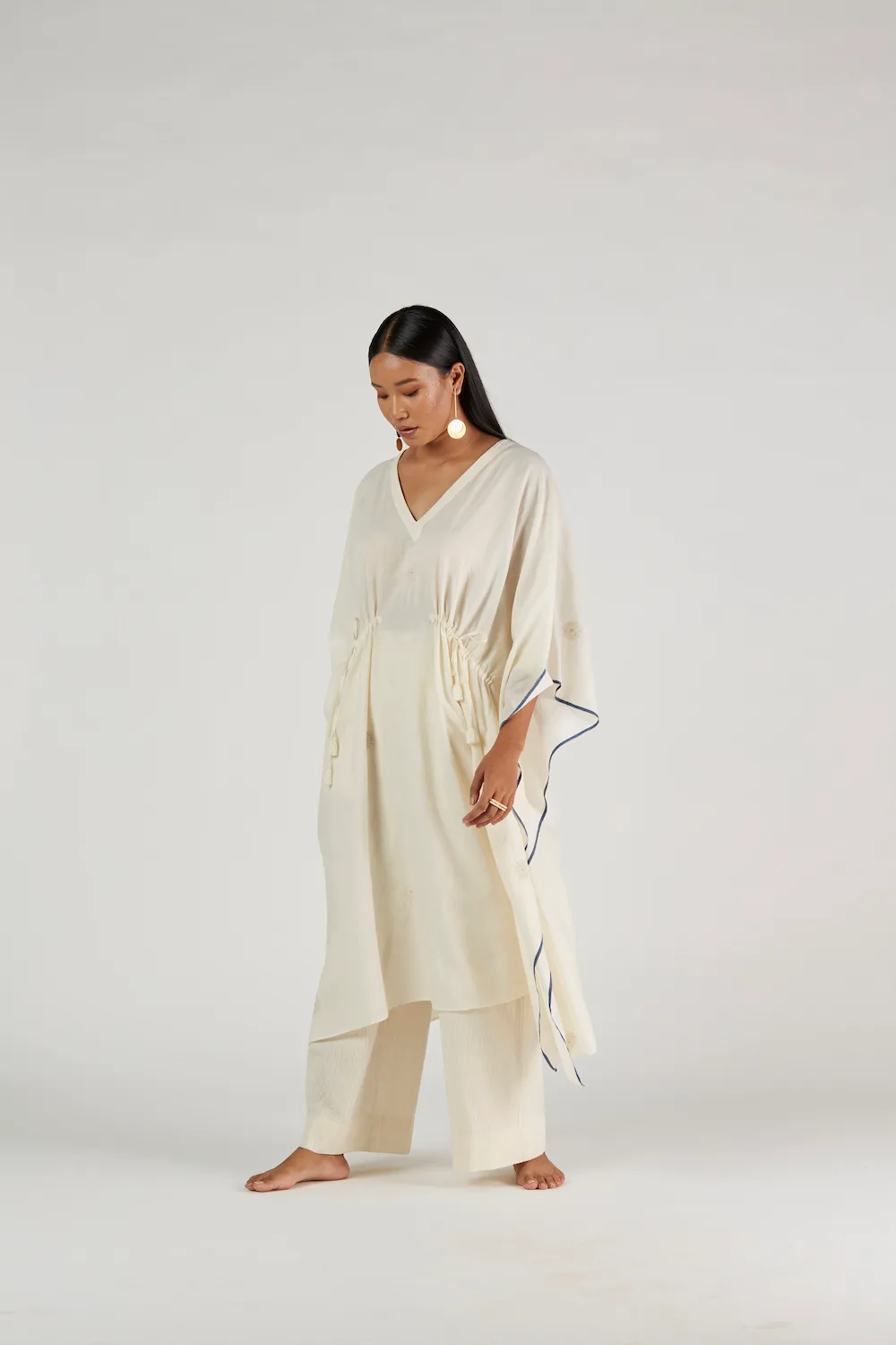 Sikkai Baidehi Kaftan(Neela/Laal) - Image 2